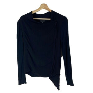 Babaton Aritzia Asymmetrical Waterfall Zip Jacket Size Small